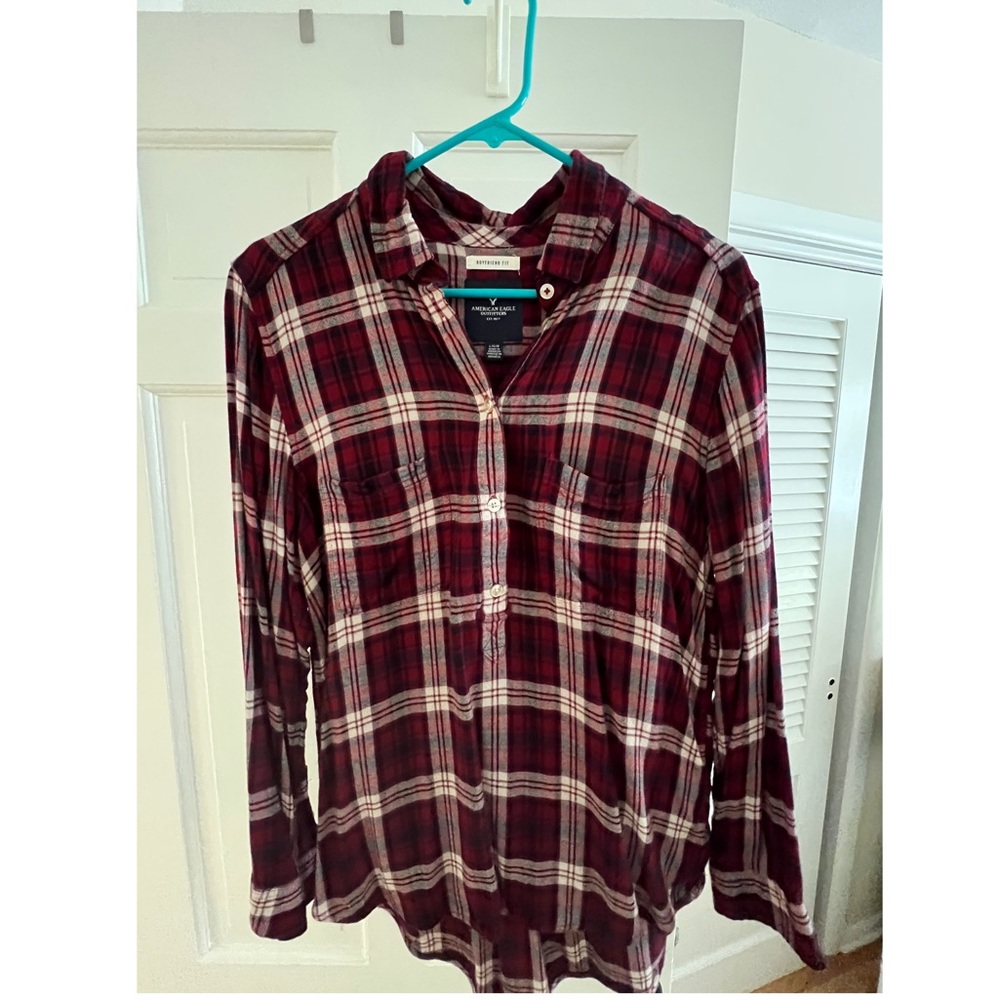 American Eagle Boyfriend Fit Flannel